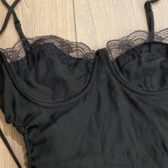 Princess Polly | Hazel Cut Out Mini Dress | Black | Size 6 - Picture 7 of 12